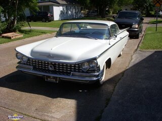 1959 Buick Lesabre Hardtop White