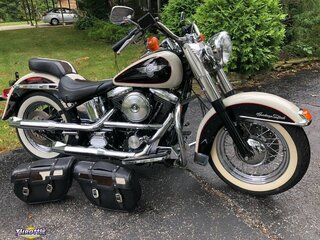1993 Harley-Davidson Moo Glide Heritage Nostalgia