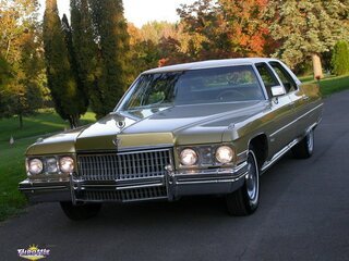 1973 Cadillac Fleetwood Gold