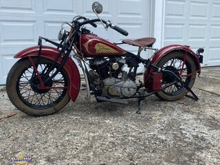 1932 Indian Chief Project Bike