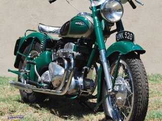 1954 Norton Ariel Square 4 Restored