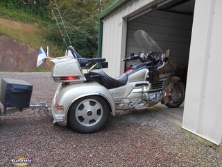 1998 Honda GoldWing with Trailer