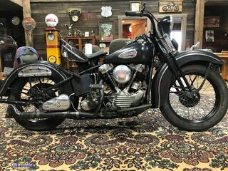 1940 Harley-Davidson Knucklehead EL Black