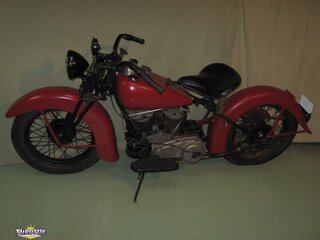 1940 Indian Sport Scout 750 Red