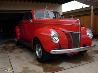 1940 Ford Convertible Deluxe Manual