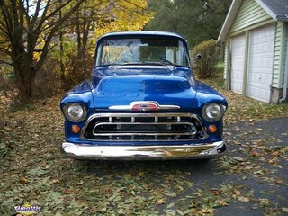 1957 Chevrolet Chevy Truck 3100 Sapphire