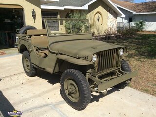 1941 Willys MB Slat Grill jeep
