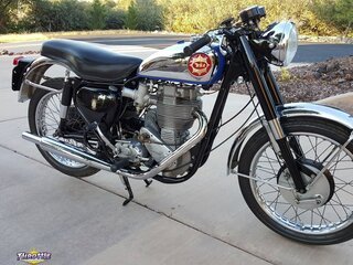1960 BSA Goldstar Matching Numbers
