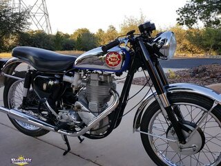 1960 BSA Goldstar Matching Numbers