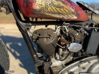 1940 Indian Sport Scout Project Bike