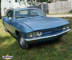 1968 Chevrolet Corvair Blue