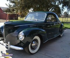 1940 Lincoln Zephyr V12 Coupe