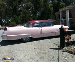 1956 Cadillac Deville Coupe Pink