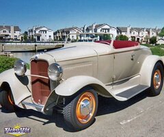 1931 Ford Model A Roadster Convertible All Steel