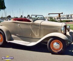 1931 Ford Model A Roadster Convertible All Steel
