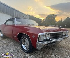 1967 Chevrolet Impala Super Sport Convertible Matching Numbers