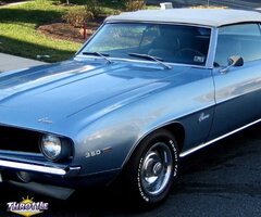 1969 Chevrolet Camaro Convertible Blue