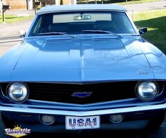 1969 Chevrolet Camaro Convertible Blue