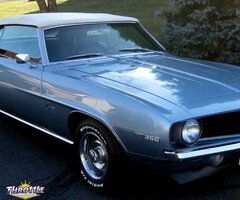 1969 Chevrolet Camaro Convertible Blue
