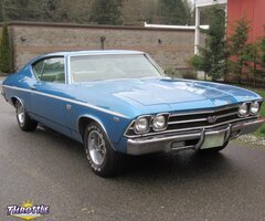 1969 Chevrolet Chevelle SS 396 CI Blue Edition