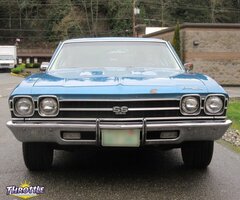 1969 Chevrolet Chevelle SS 396 CI Blue Edition
