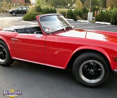1969 Triumph TR-6 Convertible Manual
