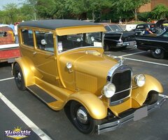 1929 Ford Model A Street Rod Gold 3.8L