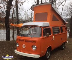 1975 Volkswagen Bus Vanagon Westfalia Brilliant Orange