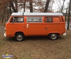 1975 Volkswagen Bus Vanagon Westfalia Brilliant Orange