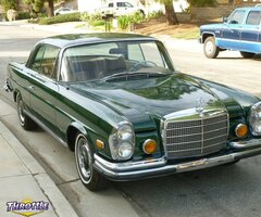 1970 Mercedes 280SE Low Grill Coupe Sunroof AC