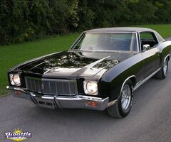 1971 Chevrolet Monte Carlo 2 Tone Black