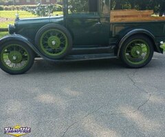1929 Ford Model A Closed Cab Truck