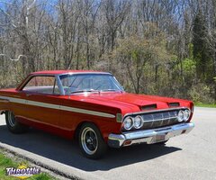 1964 Mercury Comet 5 Speed Manual Solid Red/White