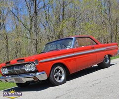1964 Mercury Comet 5 Speed Manual Solid Red/White