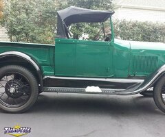 1928 Ford Model A Roadster Truck Zero Rust