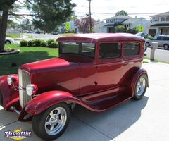 1931 Ford Model A Inferno Red