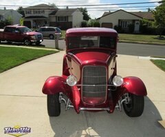 1931 Ford Model A Inferno Red