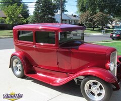 1931 Ford Model A Inferno Red