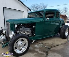 1932 Ford 5 Window Hiboy Coupe