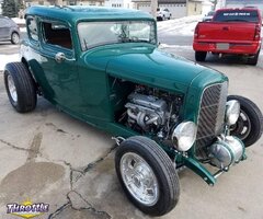 1932 Ford 5 Window Hiboy Coupe
