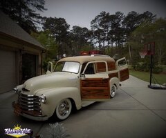 1953 Chevrolet Woodie Panel Wagon Custom