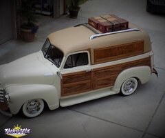 1953 Chevrolet Woodie Panel Wagon Custom