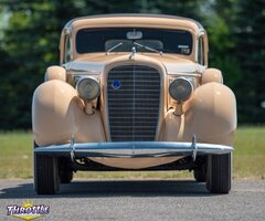 1936 Lincoln Model K Lebaron 3 Window Coupe
