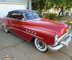 1953 Buick Roadmaster Convertible 322 Fireball V8
