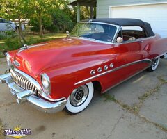 1953 Buick Roadmaster Convertible 322 Fireball V8