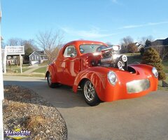 1941 Willys 439 Coupe Gasser 383ci