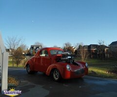 1941 Willys 439 Coupe Gasser 383ci