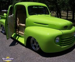 1950 Ford F1 Lime Green 302