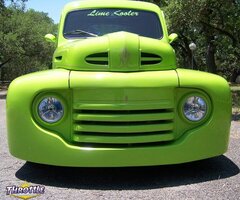 1950 Ford F1 Lime Green 302