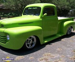 1950 Ford F1 Lime Green 302
